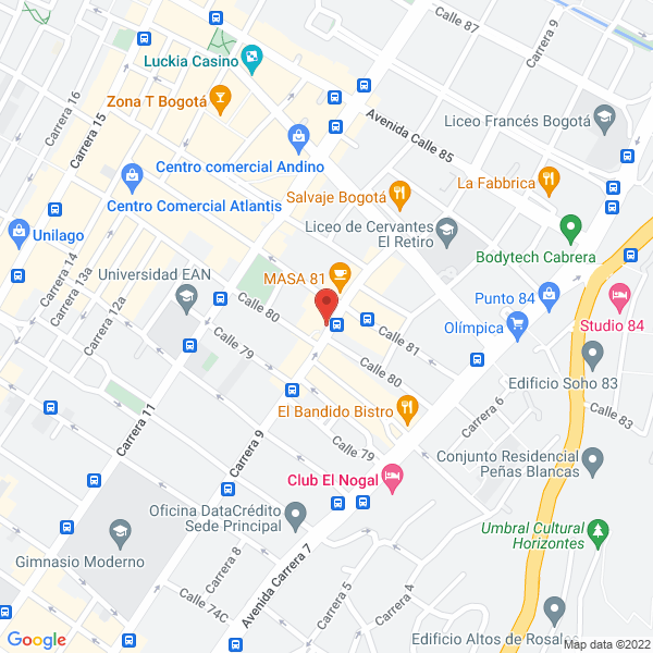 Mapa de Celsus S.A.S.
