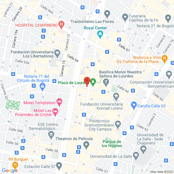 Mapa de Cenpollo S.A.S.
