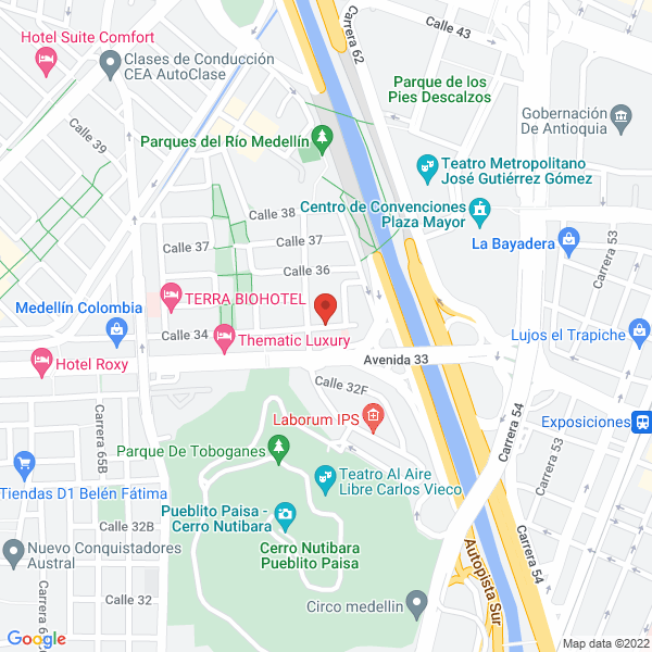 Mapa de Centro Integral De Rehabilitacion Del Sur Ltda.