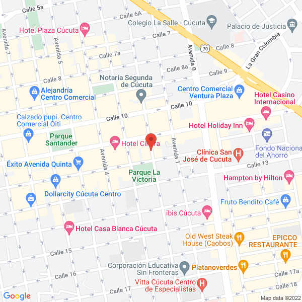 Map of Casa De Funerales Rincon