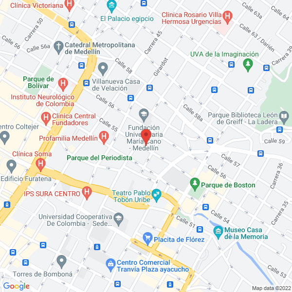 Mapa de Casa De Oración Jesús Eucaristía