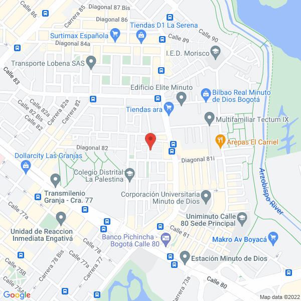 Mapa de Centro Amrita Meditación Sonido