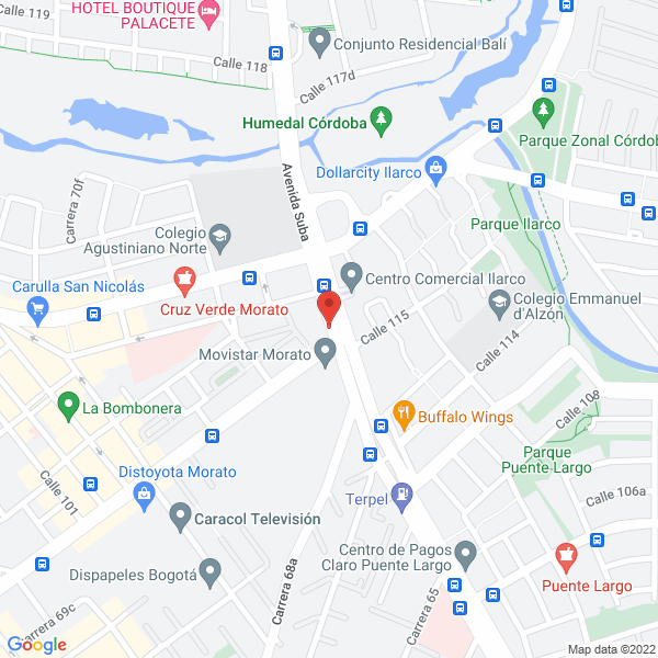Mapa de Centro De Conciliación Arbitraje Y Amigable Composición