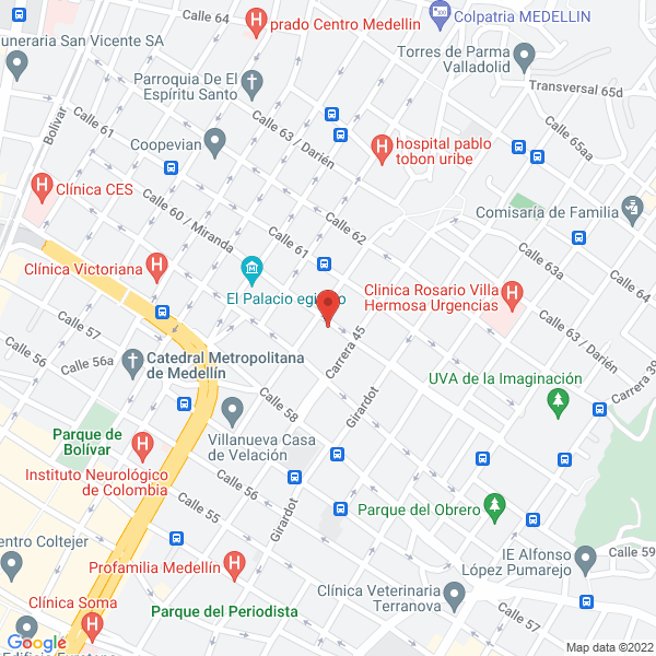 Mapa de Centro De Reflexología Hermanitas De La Anunciación