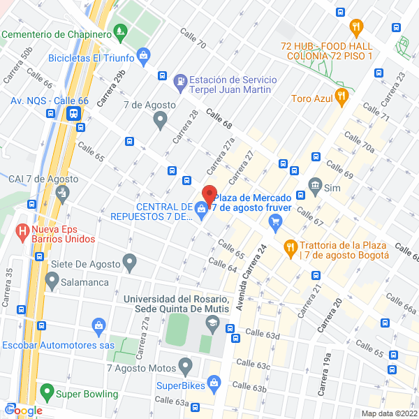 Mapa de Chango Producciones