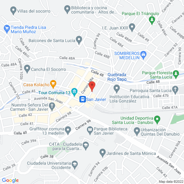 Mapa de Chef A Domicilio Abby Cocina Ideal