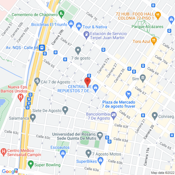 Mapa de Chevetaxi