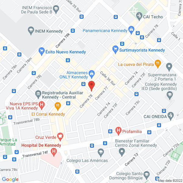 Mapa de Castro Jiménez Laura