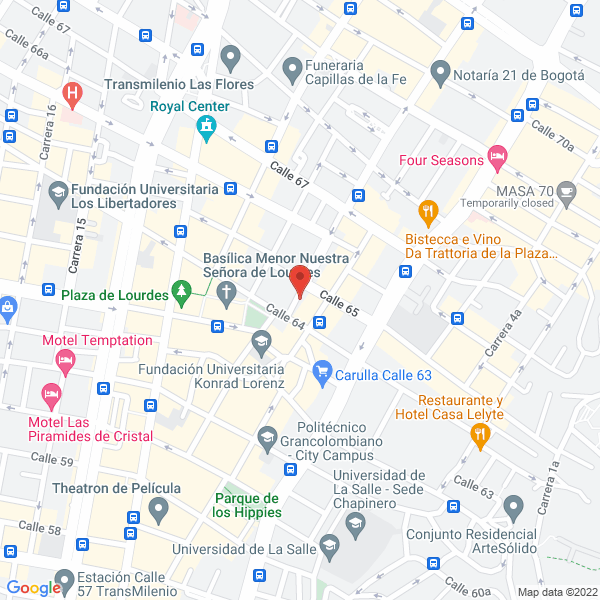 Mapa de Ortodoncia De Verdad S.A.S.