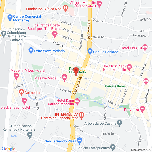 Mapa de Celunet Lv