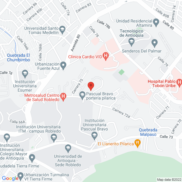 Mapa de Cmas Turismo, Carga Y Logistica S.A.S.