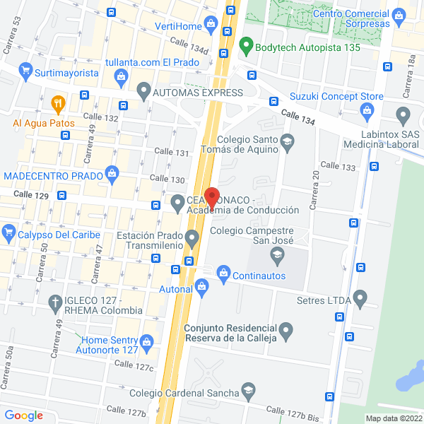 Mapa de Cmg Asesores Ltda.