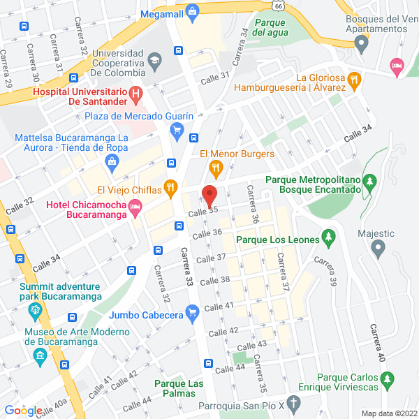 Map of Coavin Ltda