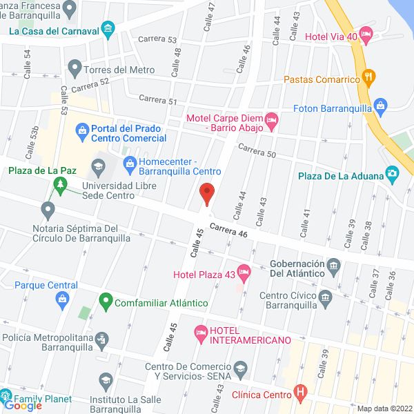 Map of Coberhomser Ltda.