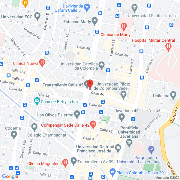 Mapa de Cocidiseños