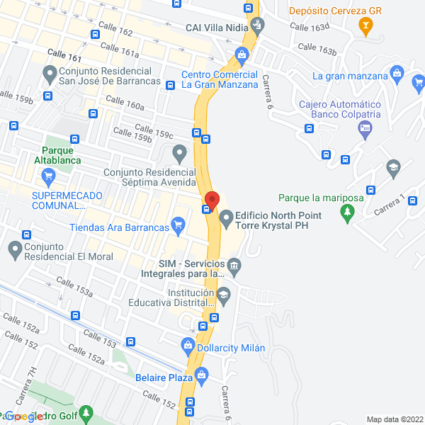 Mapa de Cbkp S.A.S.