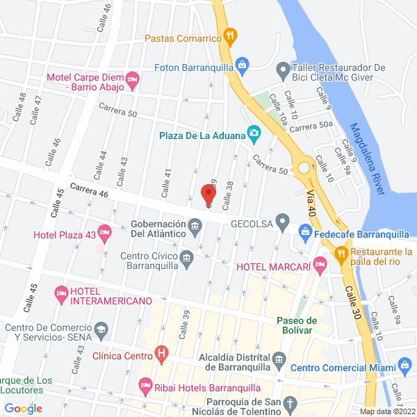 Map of Ceforvig Ltda.