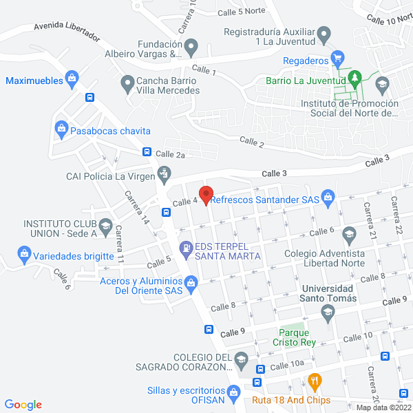 Map of Central De Servicios Técnicos