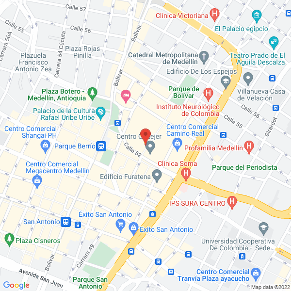 Mapa de Centro Comercial El Unión