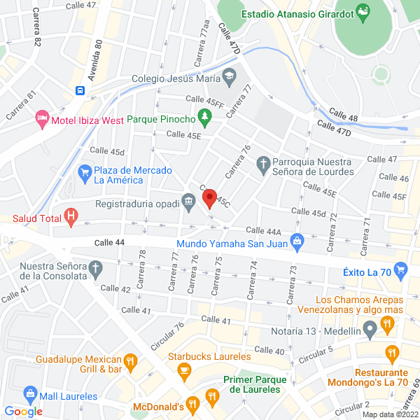 Mapa de Centro De Superación Académica