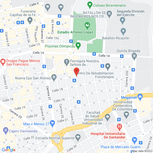 Map of Cvs S.A.S. Centro De Vacunas Speices