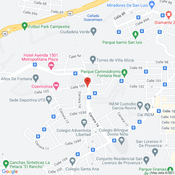 Map of Clínica Oral Preventiva