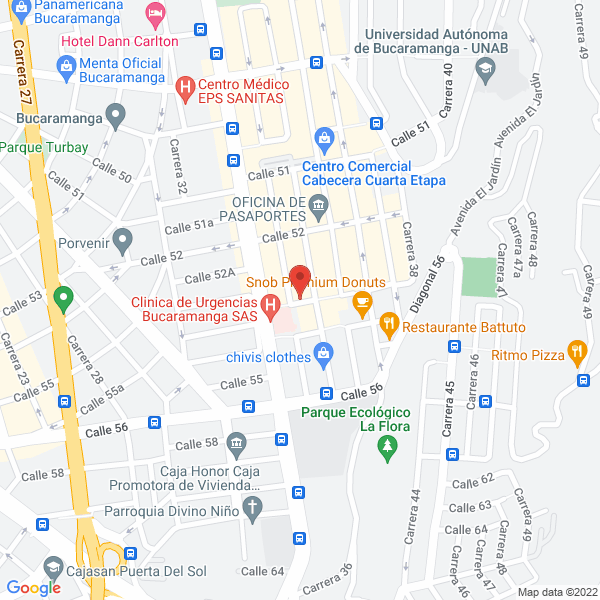 Map of Clínica Procrear Ltda.