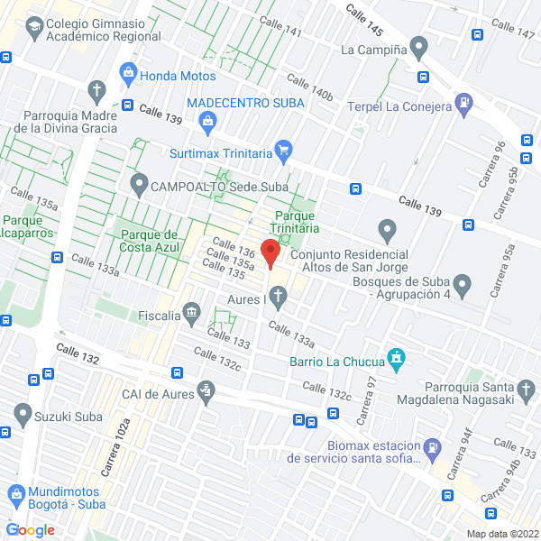 Mapa de Centro De Integración Educativa Del Norte S.A.S