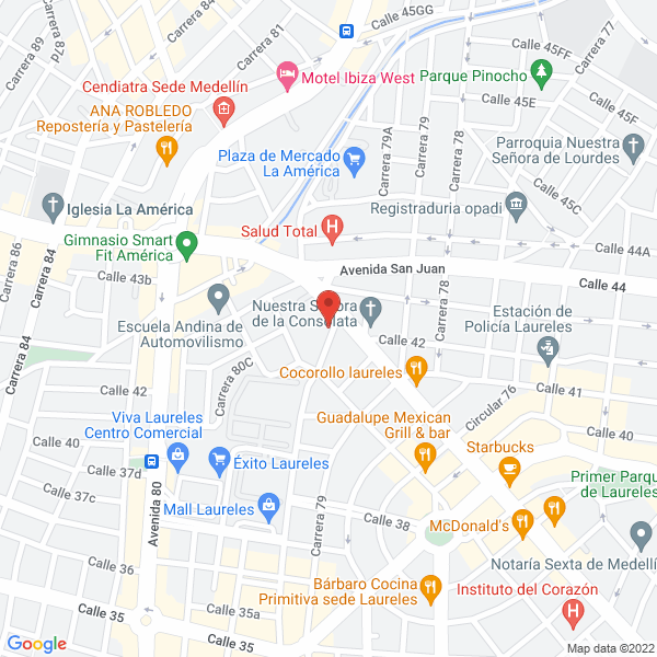 Mapa de Centro De Orientación Nuevo Milenio