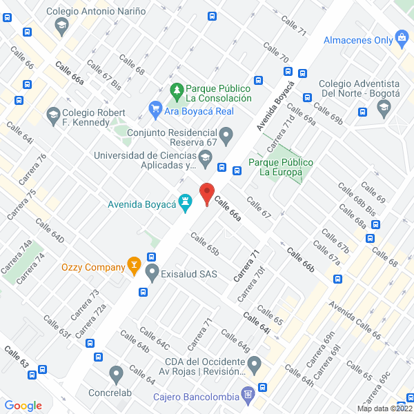 Mapa de Colchones Felka