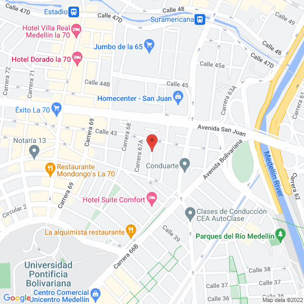Mapa de Centro Geriatrico Eterna Juventud