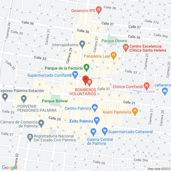 Map of Centro Médico Y Botánico Curare Ltda.
