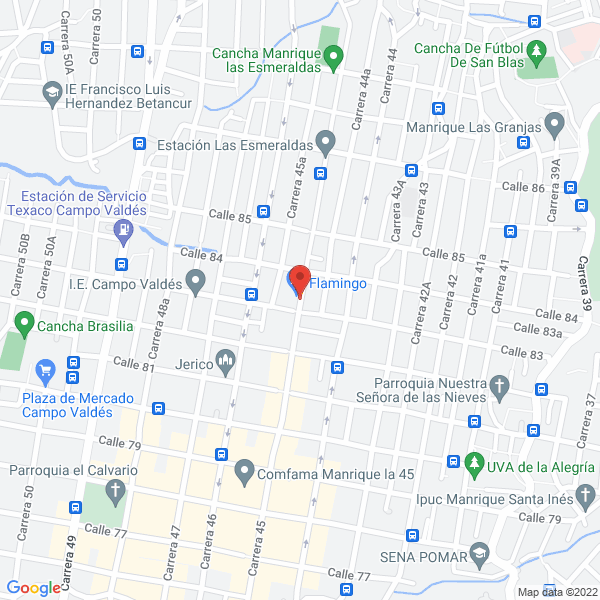 Mapa de Centro Médico Y Odontológico Clásico
