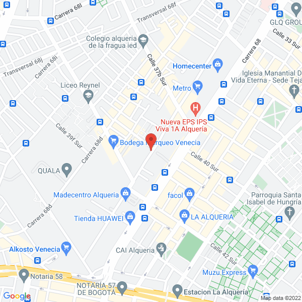 Mapa de Colegio Coonal