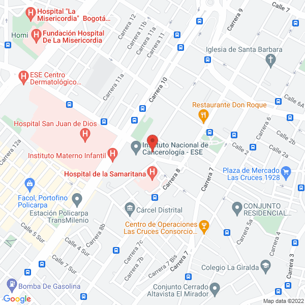 Mapa de Colegio Dios Es Amor