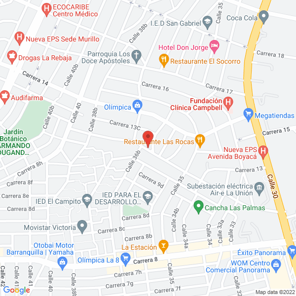 Map of Colegio Para El Desarrollo Integal Glenn Doman