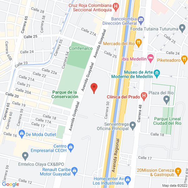 Mapa de Colegio Parroquial San Buenaventura
