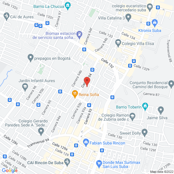 Mapa de Colegio Pedagógico Alborada E.U.