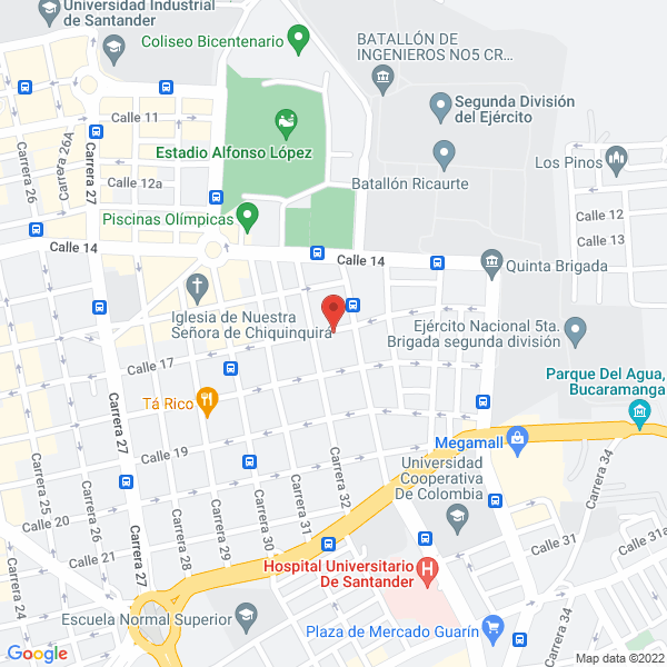 Map of Colegio San José De Pignatelli