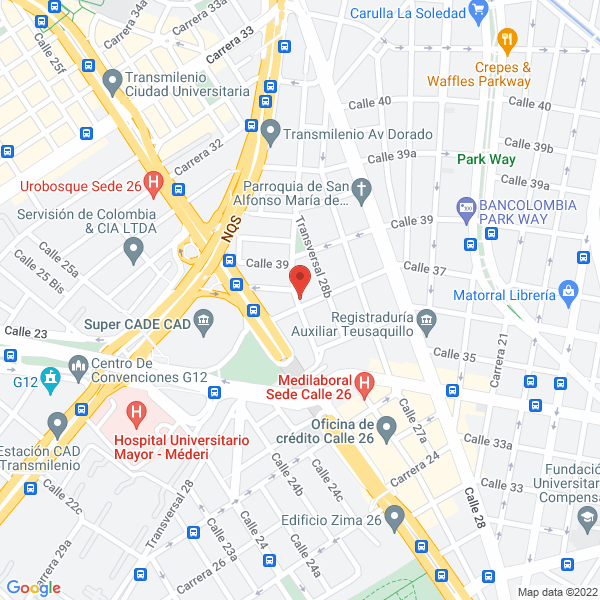 Mapa de Escuela De Danzas Música Y Artes Plásticas Ire Aiku