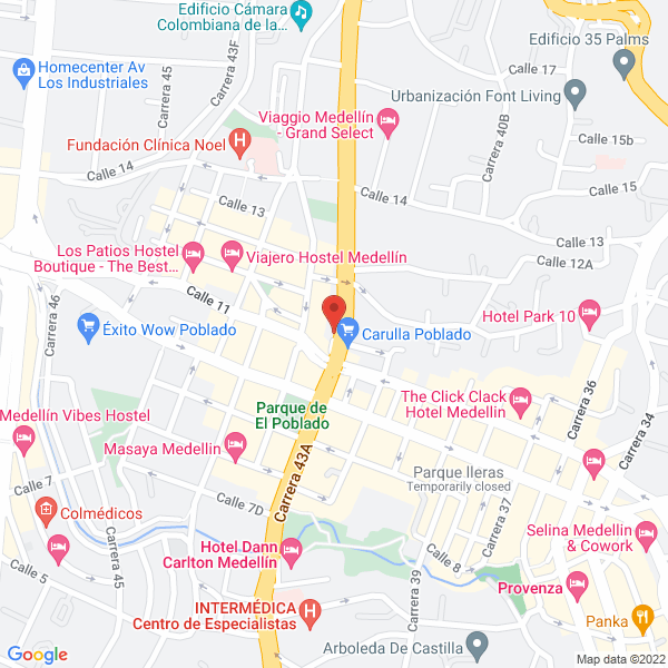 Mapa de Century 21 Los Inmobiliarios