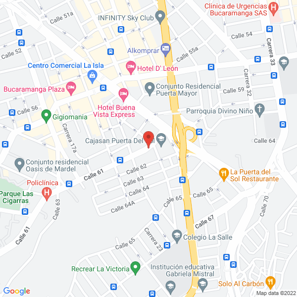 Map of Ceramica Andina