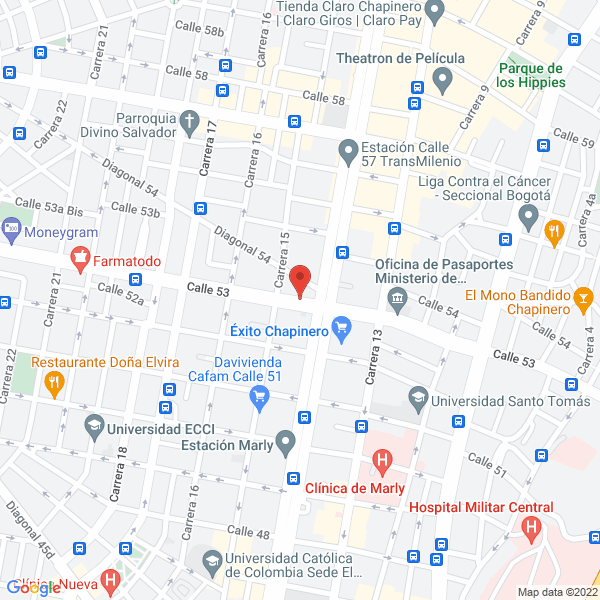 Mapa de Ceramicas San Pablo