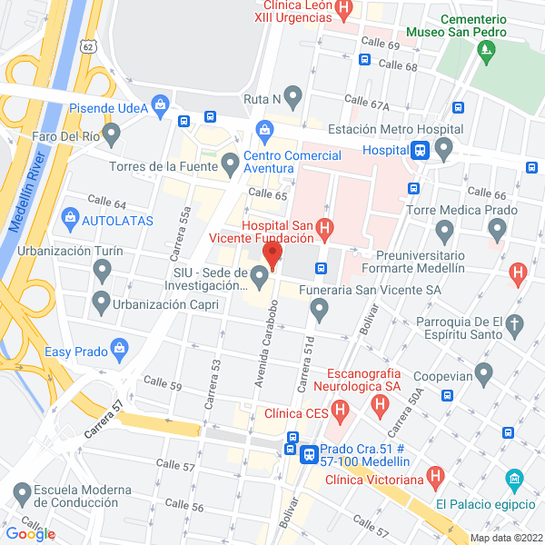 Mapa de Escuela De Conducción Danalvial