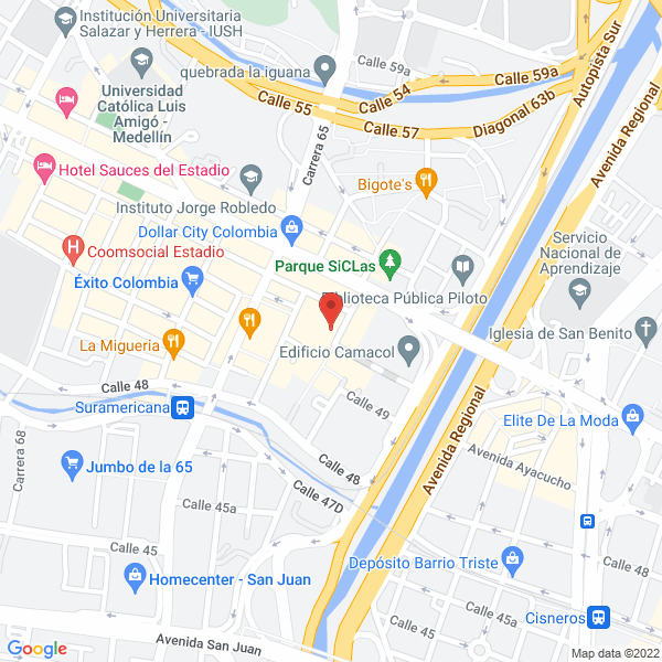 Mapa de Cerraduras Arcas