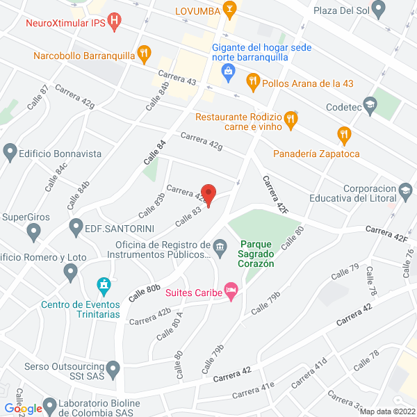 Map of Centro Médico De Rejuvenecimiento Ser Integral