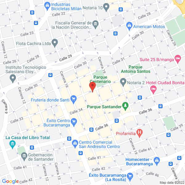 Map of Centro Médico Monserrate