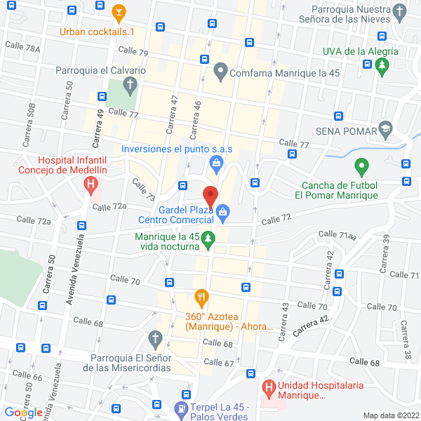 Mapa de Centro Médico Odontológico La Misericordia