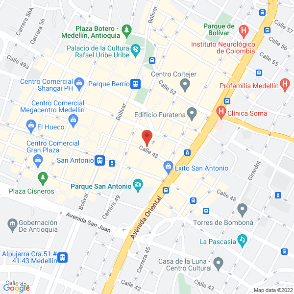 Mapa de Colegio La Asunción
