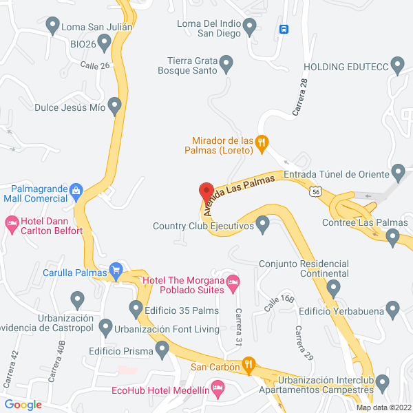 Mapa de Colegio Lord College